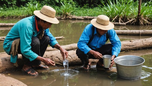 Méthodes traditionnelles de purification de l'eau potable
